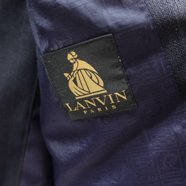 LANVIN(ランバン)のLanvin　スーツ　メンズ　ブラック/ストライプ メンズのスーツ(セットアップ)の商品写真