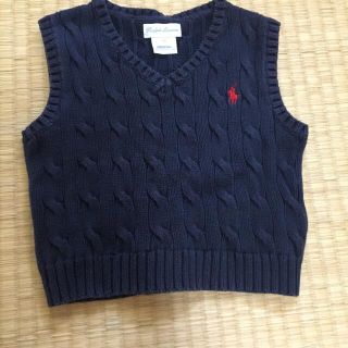 ラルフローレン(Ralph Lauren)のラルフローレン ニットベスト 綿 フォーマル(セレモニードレス/スーツ)