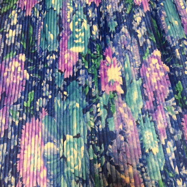 vintage レトロ 花柄 スカート レディースのスカート(ひざ丈スカート)の商品写真