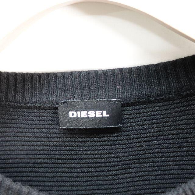DIESEL(ディーゼル)のdiesel　セーター　メンズ　ブラック メンズのトップス(ニット/セーター)の商品写真