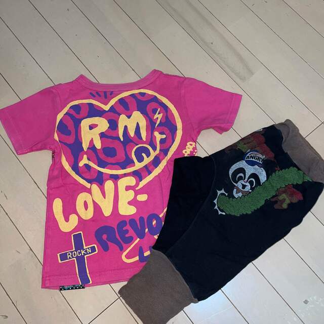 LOVE REVOLUTION(ラブレボリューション)の☆ミルク様☆専用 Tシャツ＆パンツ キッズ/ベビー/マタニティのキッズ服女の子用(90cm~)(Tシャツ/カットソー)の商品写真