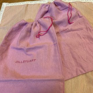 ジルスチュアート(JILLSTUART)のJILL STUARTピンク保存袋2枚セット♡(ショップ袋)