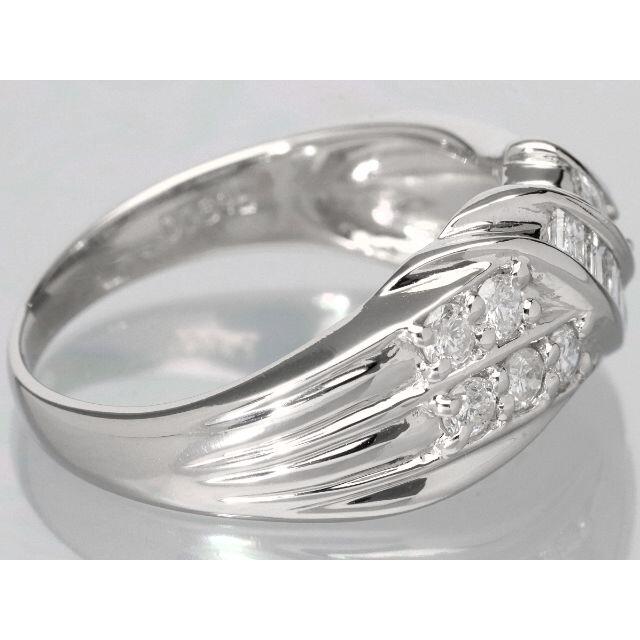 鑑別書/天然ダイヤモンドリング/指輪/0.50ct/Pt900/ca-00129