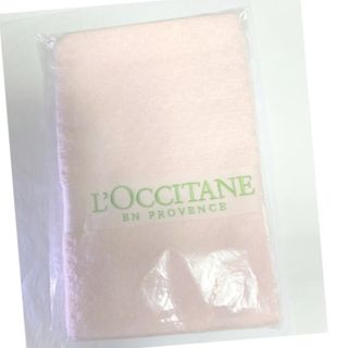 ロクシタン(L'OCCITANE)の【新品　未開封】ロクシタン　バスタオル(パールピンク)  (タオル/バス用品)