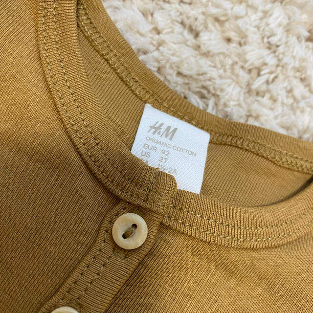 H&M(エイチアンドエム)の新品 H＆M ベビー ロンパース タンクトップ 2枚セット キッズ/ベビー/マタニティのベビー服(~85cm)(ロンパース)の商品写真