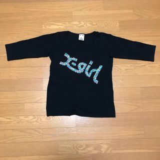 エックスガール(X-girl)のx-girl エックスガール　黒(Tシャツ(長袖/七分))