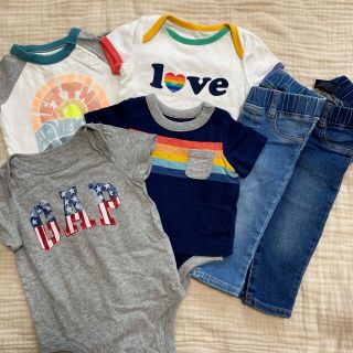 ベビーギャップ(babyGAP)のbabyGAP ベビーギャップ 男の子 まとめ売り(ロンパース)