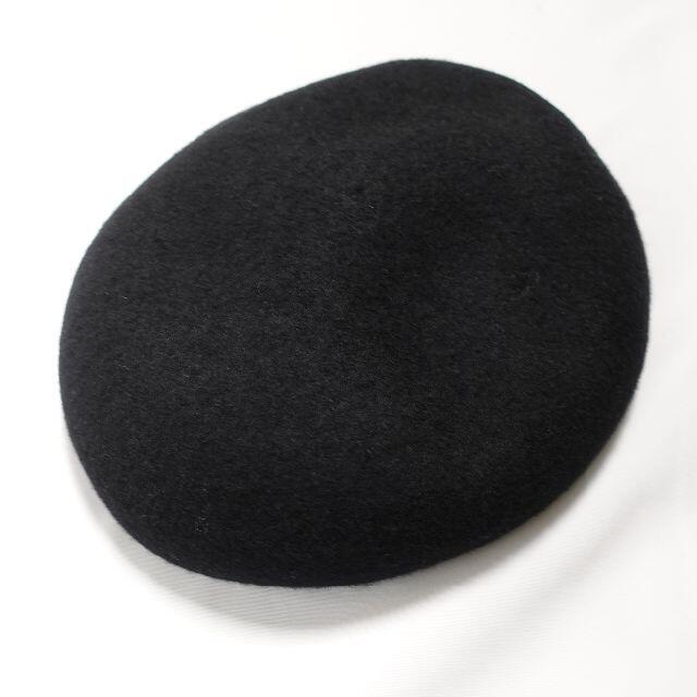 CA4LA(カシラ)のCA4LA×VICTIM　ビッグベレー帽　ブラック レディースの帽子(ハンチング/ベレー帽)の商品写真