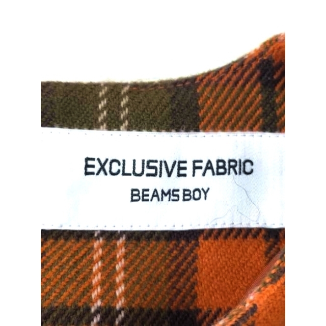 BEAMS BOY（ビームスボーイ） 20AW ノースリーブチェックワンピース レディースのワンピース(その他)の商品写真