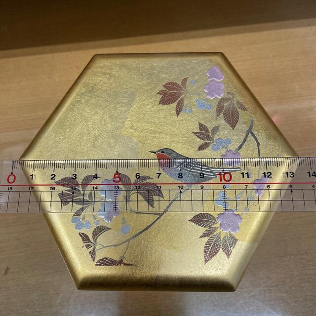 金沢箔の小物入れ エンタメ/ホビーの美術品/アンティーク(漆芸)の商品写真