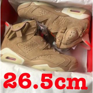 NIKE - TRAVIS SCOTT NIKE AIR JORDAN 6 トラビス 26.5の通販 by