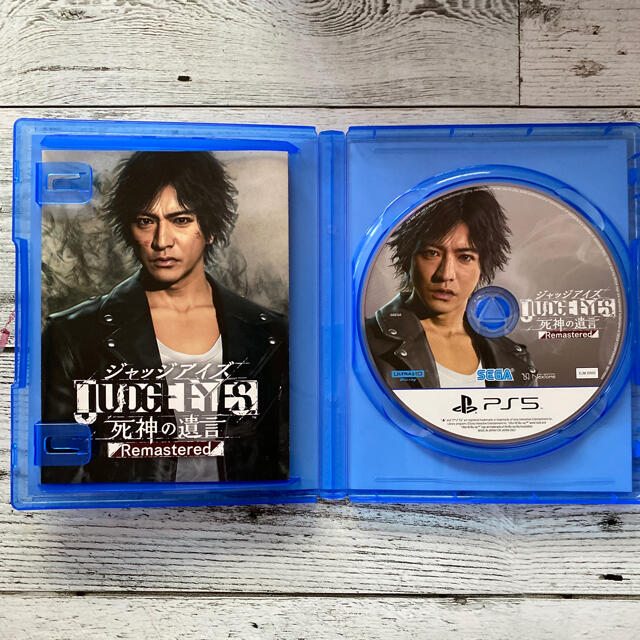 JUDGE EYES：死神の遺言 Remastered PS5 エンタメ/ホビーのゲームソフト/ゲーム機本体(家庭用ゲームソフト)の商品写真