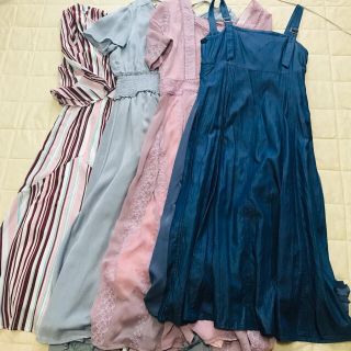 ミッシュマッシュ(MISCH MASCH)のぴょん様専用　　ミッシュマッシュ4点セット(ロングワンピース/マキシワンピース)