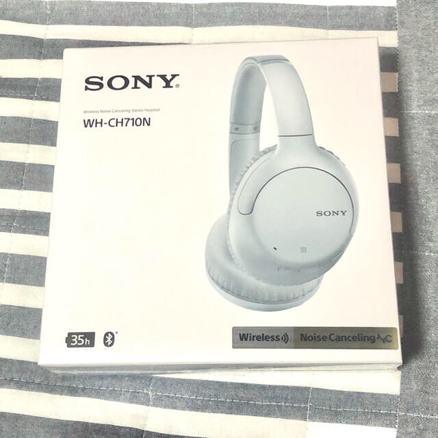 SONY ヘッドホンWH-CH710N (W) ホワイト 新品 ノイズキャンセ