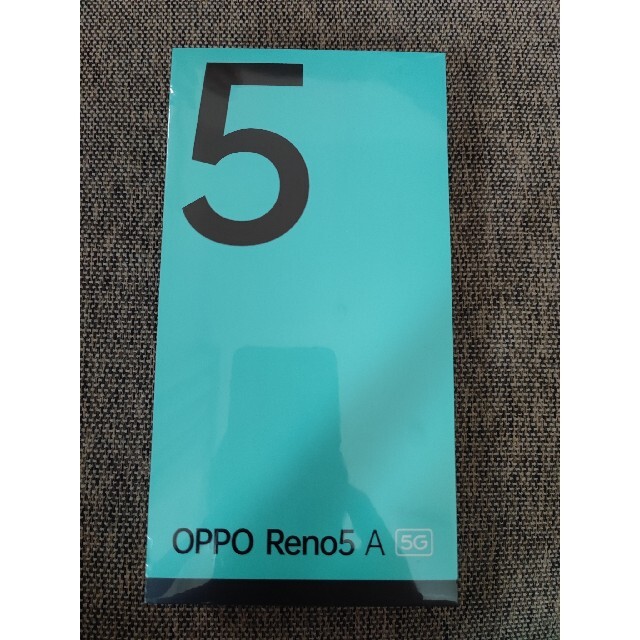 oppo reno 5a simフリー（dual simモデル）シルバーブラック