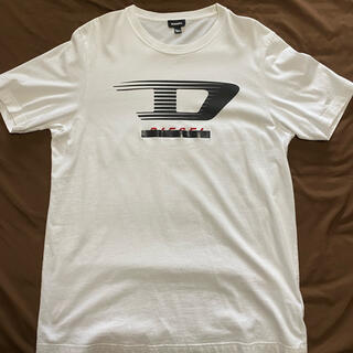 ディーゼル(DIESEL)の即時発送 diesel 白Tシャツ メンズ Mサイズ(Tシャツ/カットソー(半袖/袖なし))