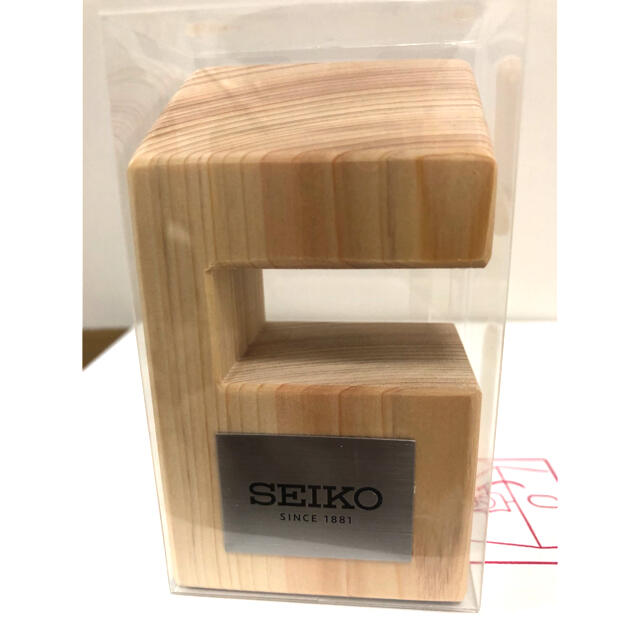 SEIKO - SEIKO 非売品 ウォッチスタンドの通販 by 手洗いうがい SEIKO - SEIKO 非売品 ウォッチスタンドの通販 by 手洗いうがい
