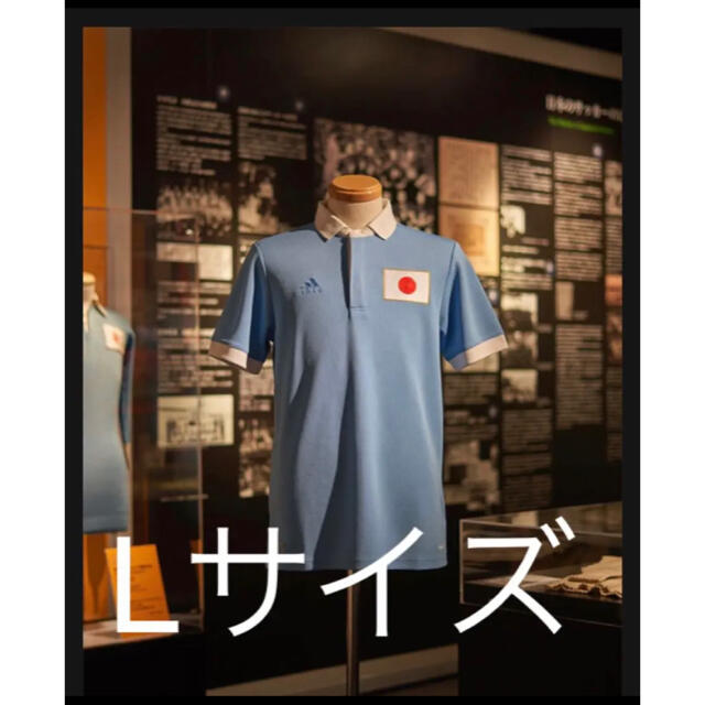 Lサイズ  サッカー日本代表100周年アニバーサリーユニフォーム パッケージ付き