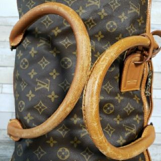れなどあり ヴィトン 廃盤品 モノグラム ボストンバッグ デミスープル