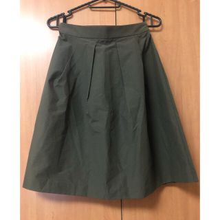 プロポーションボディドレッシング(PROPORTION BODY DRESSING)のPROPORTION スカート　カーキ(ひざ丈スカート)