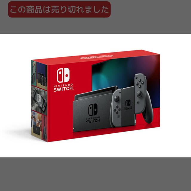 Nintendo Switch グレー家庭用ゲーム機本体