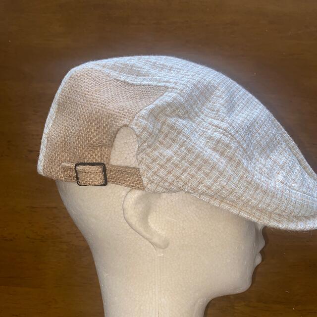 CA4LA(カシラ)の清涼シアサッカー チェック柄 ハンチング  メンズの帽子(ハンチング/ベレー帽)の商品写真
