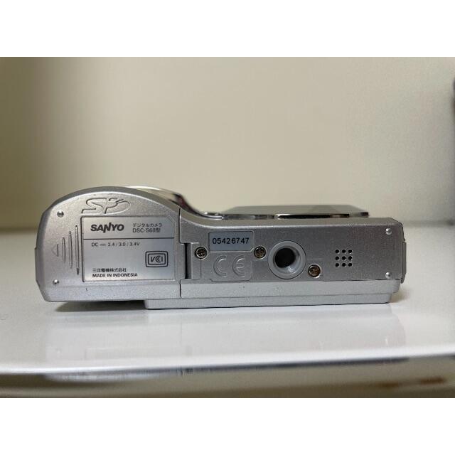 SANYO - SANYO コンパクト デジタルカメラ DSC-S60 (S) 三洋 SANYO - SANYO コンパクト デジタルカメラ DSC-S60 (S) 三洋