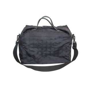 シャネル(CHANEL)のシャネル ニュートラベルライン ボストンバッグ ココ ナイロン ブラック 中古(ボストンバッグ)