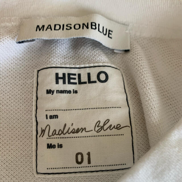 MADISONBLUE(マディソンブルー)のMADISONBLUE  スリーブレスＴシャツ　サイズ01 レディースのトップス(Tシャツ(半袖/袖なし))の商品写真