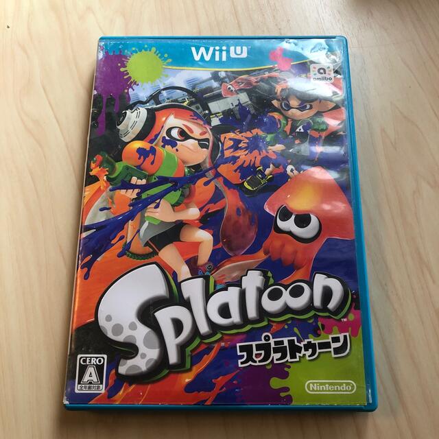 Wii U(ウィーユー)のSplatoon（スプラトゥーン） Wii U ジャンク扱いで エンタメ/ホビーのゲームソフト/ゲーム機本体(家庭用ゲームソフト)の商品写真