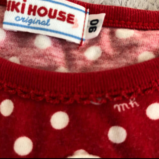 mikihouse(ミキハウス)のミキハウス　半袖　90 キッズ/ベビー/マタニティのキッズ服男の子用(90cm~)(Tシャツ/カットソー)の商品写真