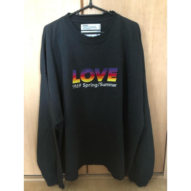 Dairiku 21ss LOVE Long sleeve t-shirts てなグッズや 8960円