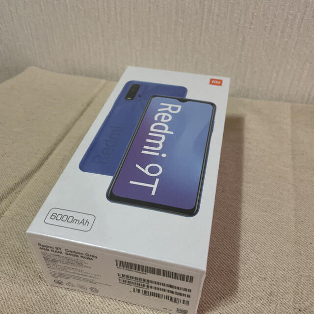 【新品】Android スマホ Xiaomi Redmi 9T カーボングレー