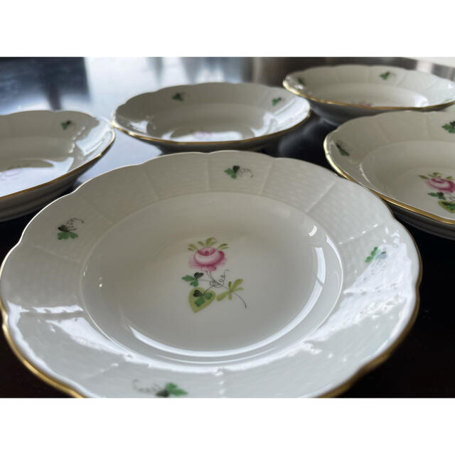 代引可】 新品 ヘレンド ウィーンの薔薇オリエンタルボールL