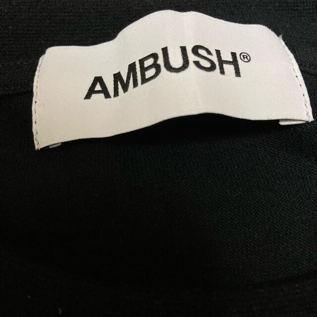 AMBUSH(アンブッシュ)のAMBUSH Zip Pocket T-Shirt Black  メンズのトップス(Tシャツ/カットソー(半袖/袖なし))の商品写真