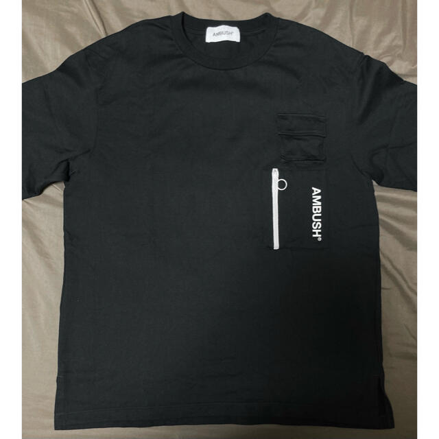 AMBUSH(アンブッシュ)のAMBUSH Zip Pocket T-Shirt Black  メンズのトップス(Tシャツ/カットソー(半袖/袖なし))の商品写真