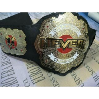 海外製　NEVER無差別級チャンピオンベルト(格闘技/プロレス)