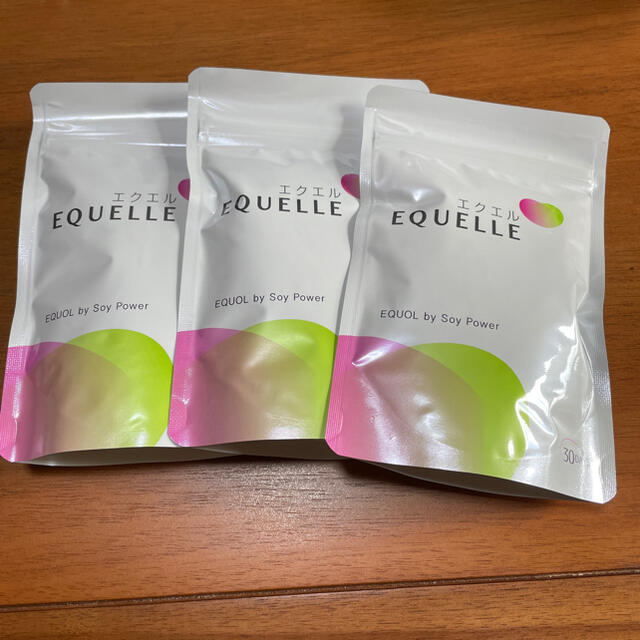 大塚製薬 EQUELLE エクエル 30日分（120粒）ｘ３袋