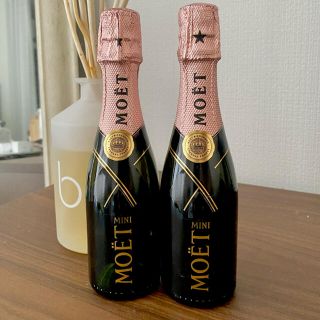 モエエシャンドン(MOËT & CHANDON)のモエ・エ・シャンドン ロゼ・アンペリアル　ミニ200ml 2本(シャンパン/スパークリングワイン)