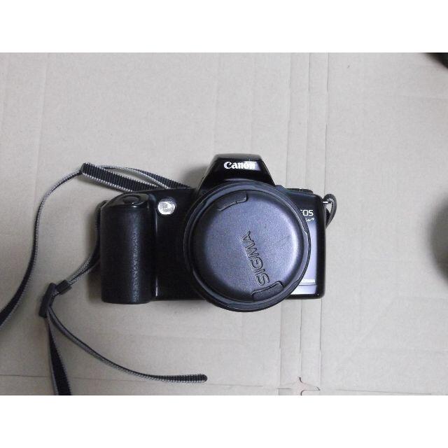 syoukoku様専用/ｼﾞｬﾝｸ扱いCanon EOSkissWズームセット スマホ/家電/カメラのカメラ(フィルムカメラ)の商品写真