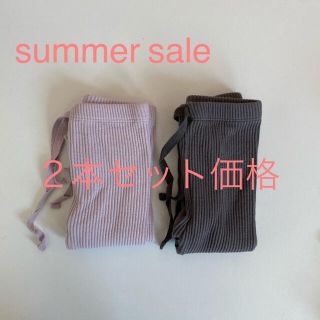 marvi リブレギンス　sale価格　XL 120 レギンス　新品未使用(パンツ/スパッツ)