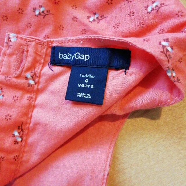 GAP(ギャップ)の100 Gapカットソー＆キャミ キッズ/ベビー/マタニティのキッズ服女の子用(90cm~)(Tシャツ/カットソー)の商品写真