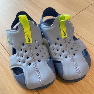 ナイキ(NIKE)のナイキ NIKE サンダル　ブルー×イエロー13センチ(サンダル)