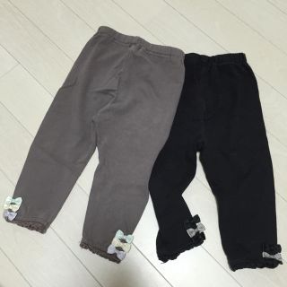 エニィファム(anyFAM)の値下げ！size80★レギンス2枚セット(パンツ)