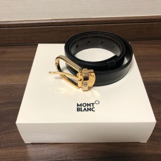 モンブラン(MONTBLANC)のモンブラン　リバーシブル　ベルト　付属品完備(ベルト)