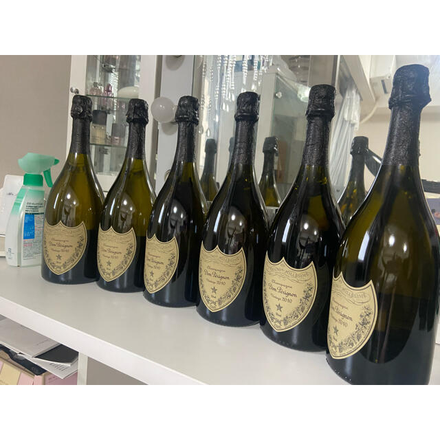 Dom Pérignon(ドンペリニヨン)のドン・ペリニヨン2010年ジャパンニュー6本 食品/飲料/酒の酒(シャンパン/スパークリングワイン)の商品写真