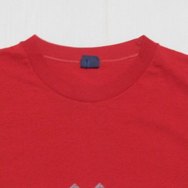 mont bell(モンベル)の美品モンベルMontbellロゴ・プリント半袖Tシャツ★レッド★M メンズのトップス(Tシャツ/カットソー(半袖/袖なし))の商品写真