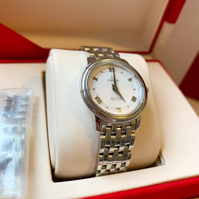人気アイテム DE OMEGA - OMEGA VILL 27.4MM QUARTZ PRESTIGE 腕時計