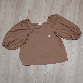 ユニクロ(UNIQLO)の新品／ユニクロ 2wayオフショルダーTシャツ 七分袖(Tシャツ(長袖/七分))