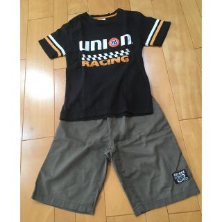 セブンティーシックスルブリカンツ(76 Lubricants)の76Lubricants（ルブリカンツ）Tシャツ＋ハーフパンツセット140cm(Tシャツ/カットソー)